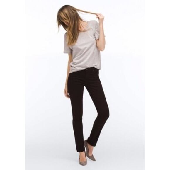 AG Adriano Goldschmied The Stilt Cigarette Leg Black Jeans Women’s Size 27R - Picture 3 of 12